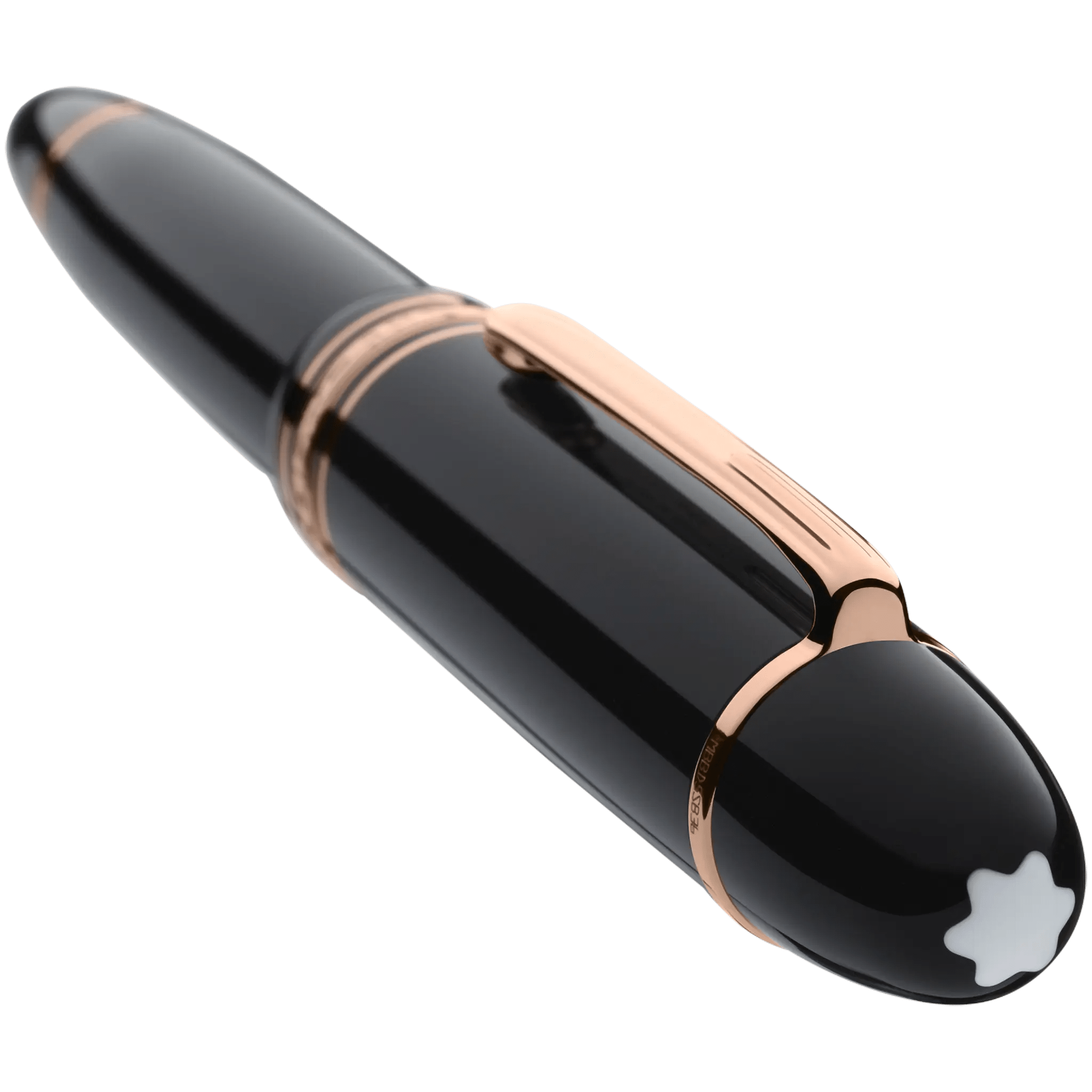 Montblanc Meisterstück 149 red gold fountain pen - Fontoplumo