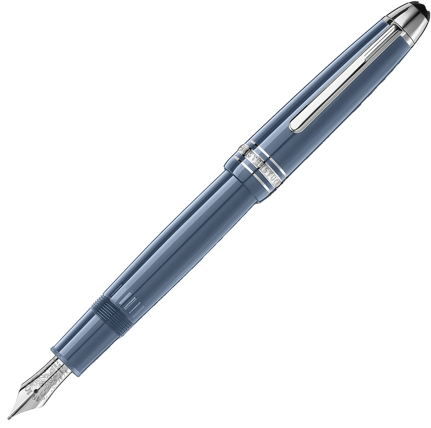 Montblanc Meisterstück Glacier LeGrand 146 fountain pen blue - Fontoplumo