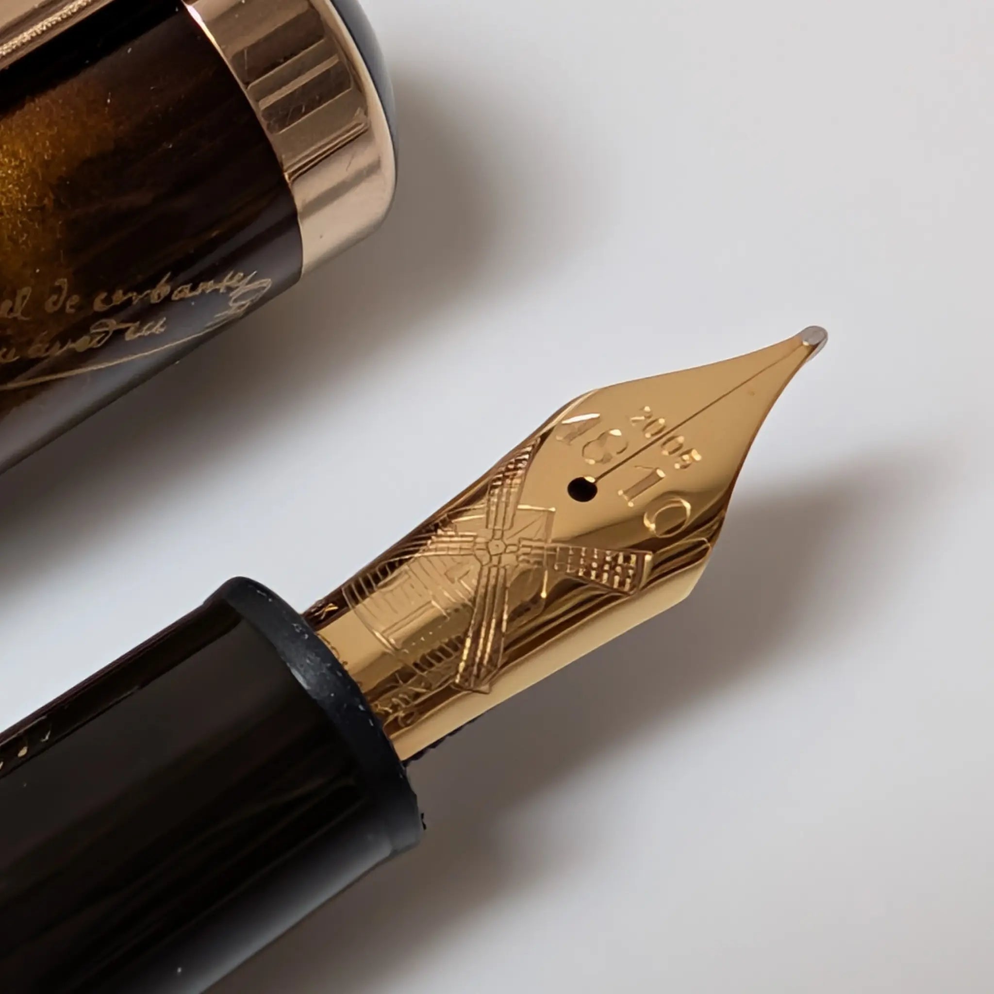 Montblanc Writers Edition 2005 Miquel de Cervantes fountain pen - Fontoplumo