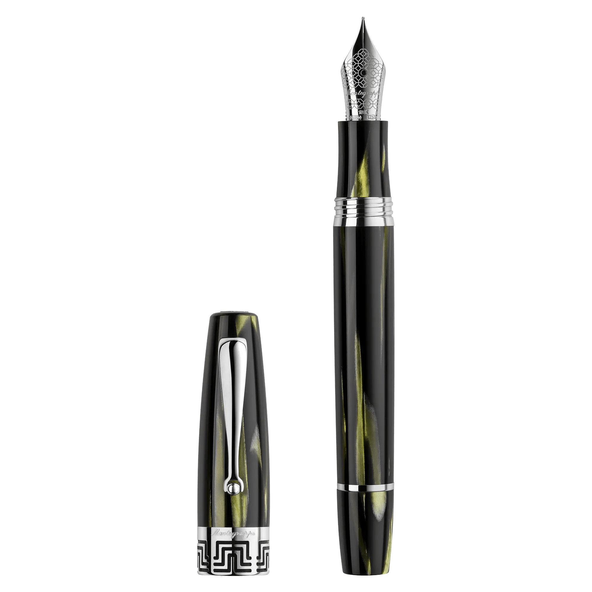 Montegrappa Extra 1930 bamboo black fountain pen - Fontoplumo