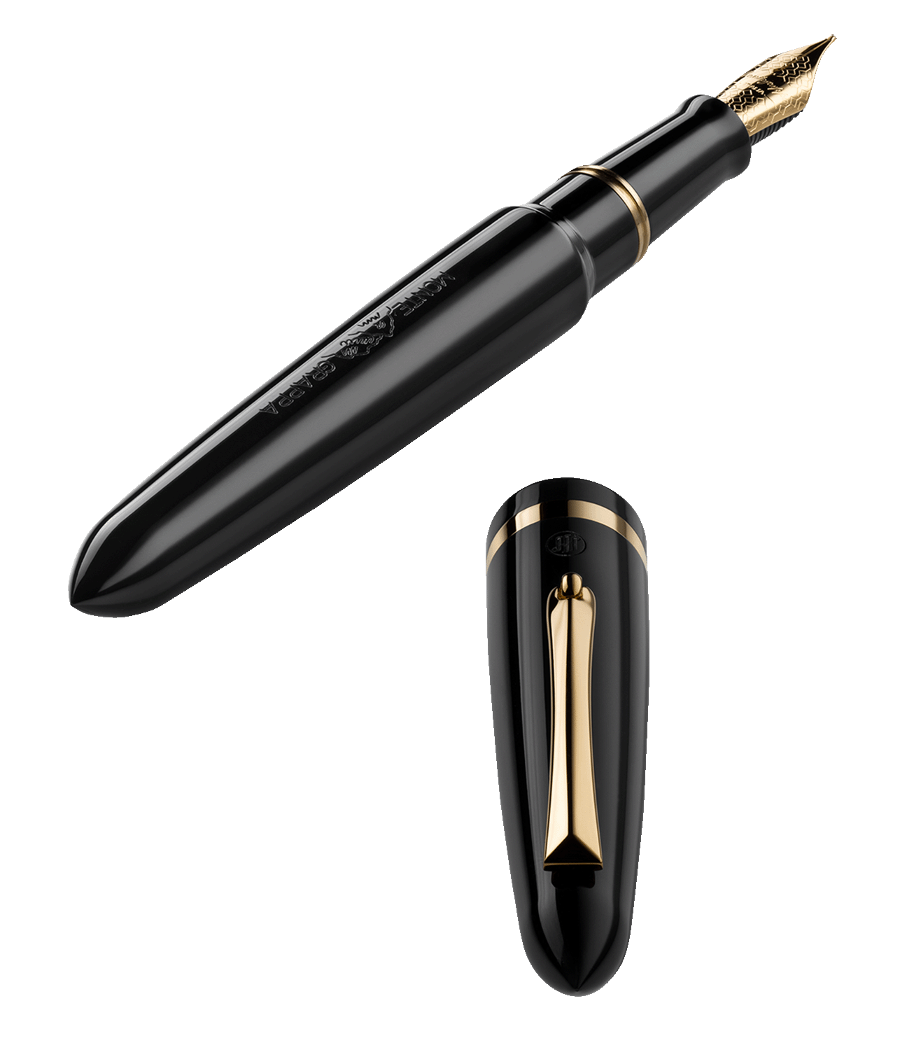 Montegrappa Venetia black - Fontoplumo