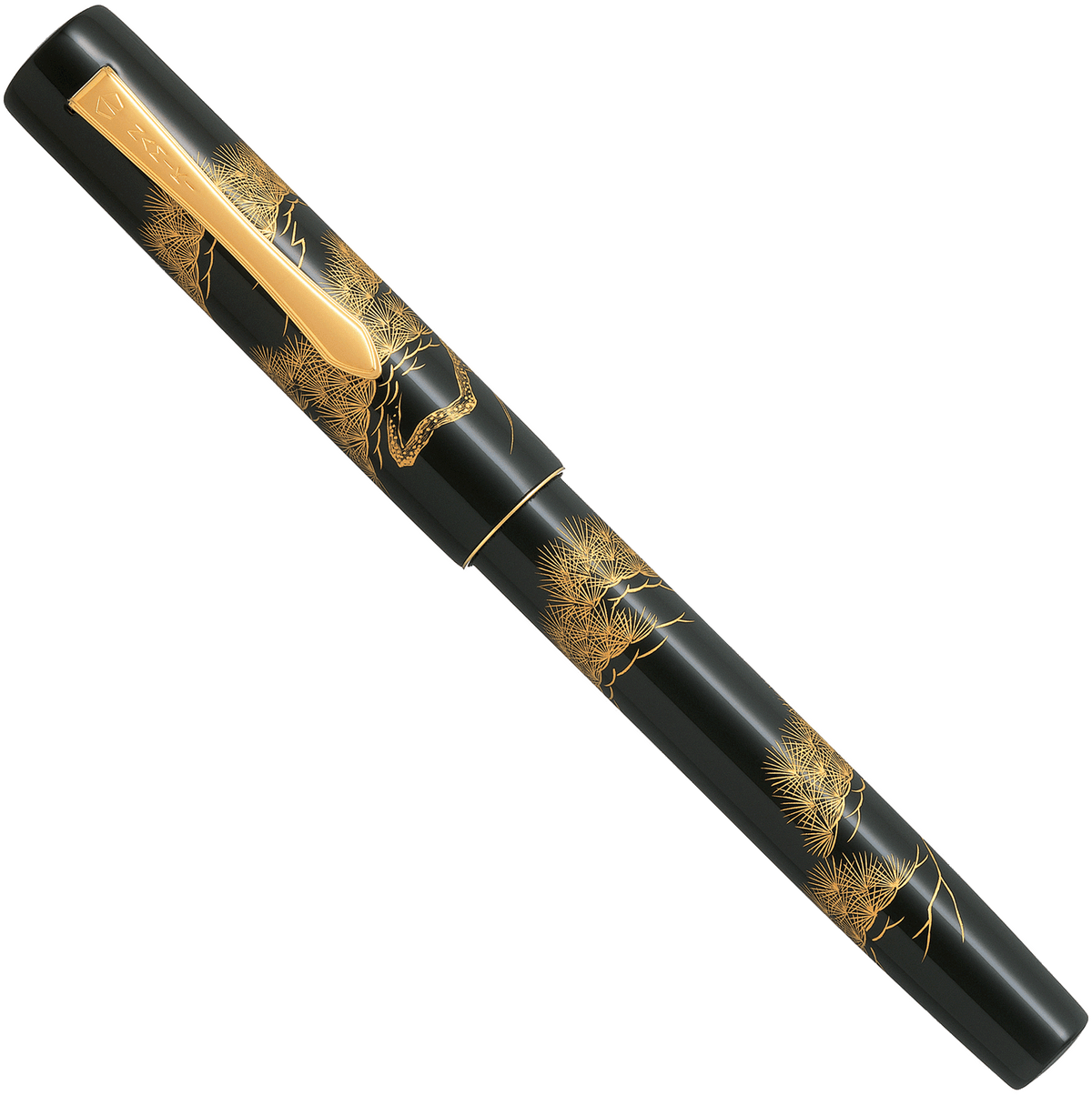 Namiki Yukari Chinkin Matsu Pine Tree fountain pen - Fontoplumo