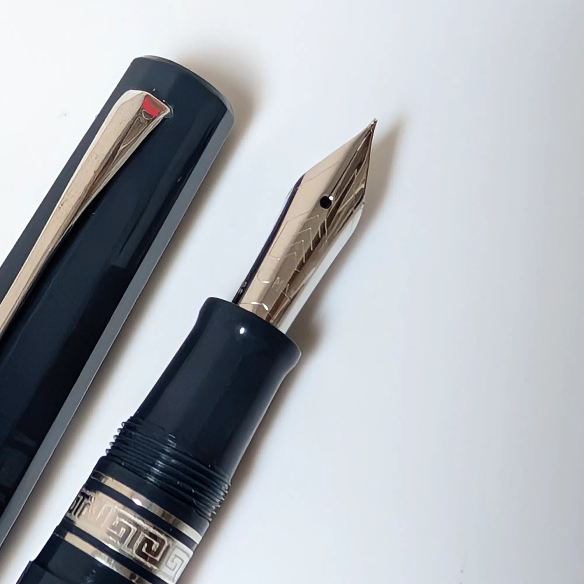 Omas Milord Traveller blue venetian fountain pen - Fontoplumo