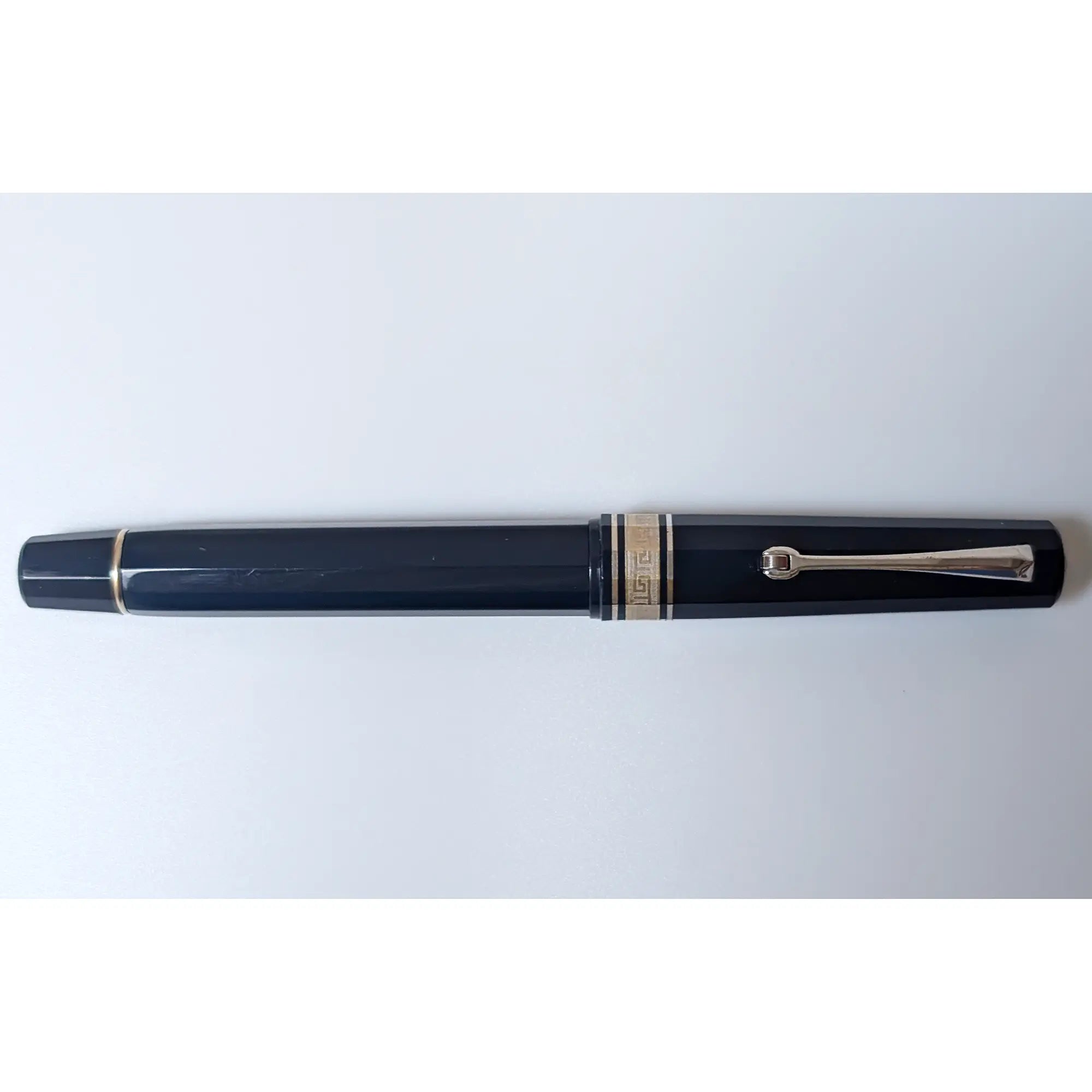 Omas Milord Traveller blue venetian fountain pen - Fontoplumo