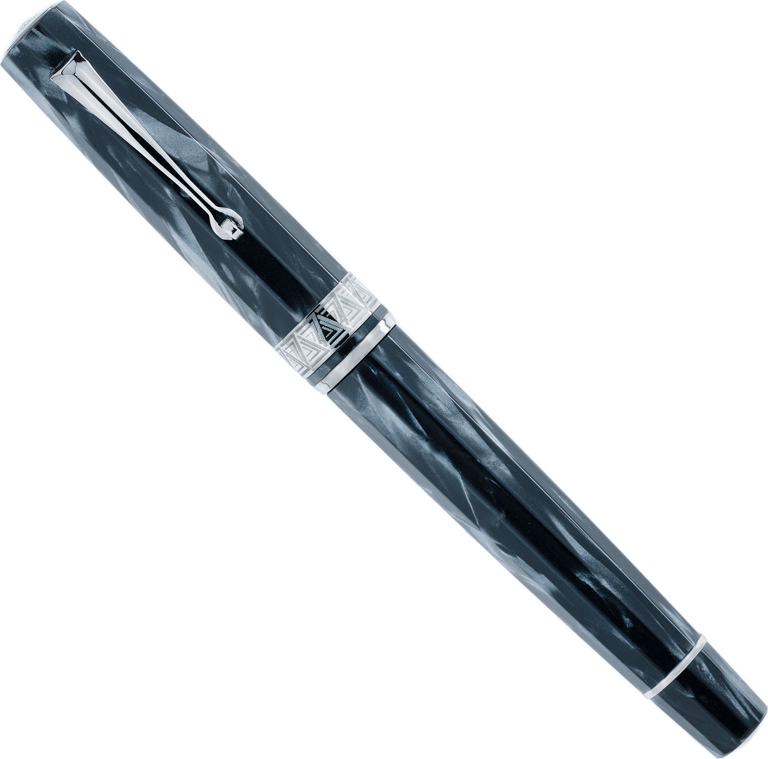 Omas Paragon Grigio Perla ruthenium trim - Fontoplumo