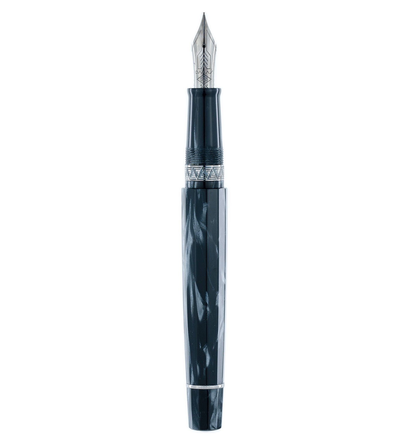 Omas Paragon Grigio Perla ruthenium trim - Fontoplumo