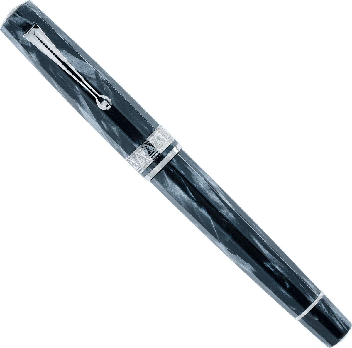 Omas Paragon Grigio Perla ruthenium trim - Fontoplumo