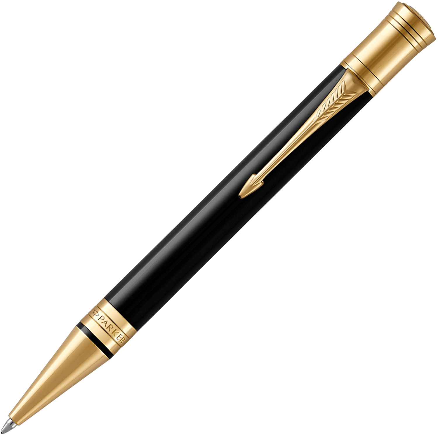 Parker Duofold classic black GT ballpoint pen – Fontoplumo