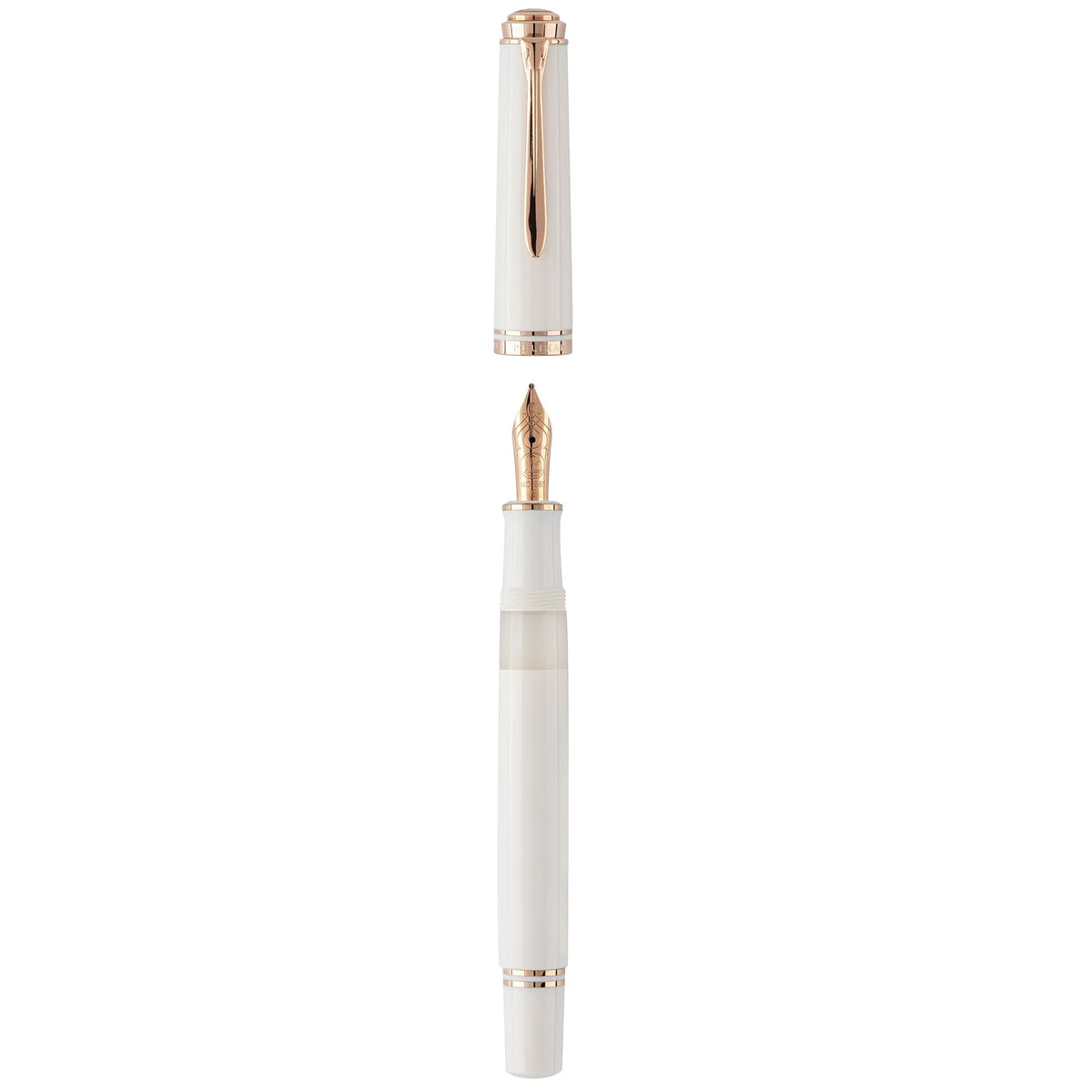 Pelikan M600 White & rose gold - Fontoplumo