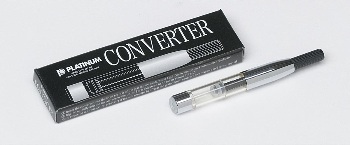 Platinum converter silver or gold color trim - Fontoplumo