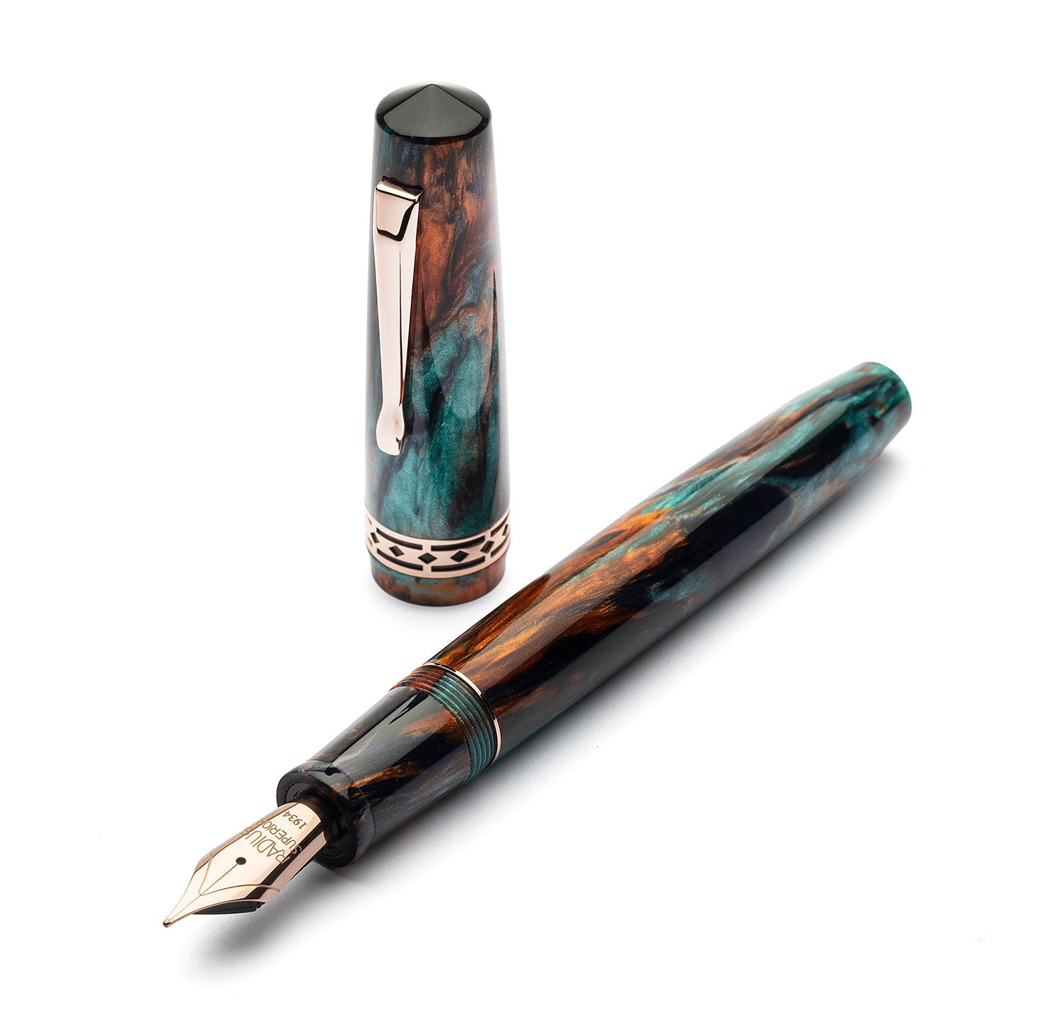 Radius Settimo Bohemian Twilight fountain pen - Fontoplumo