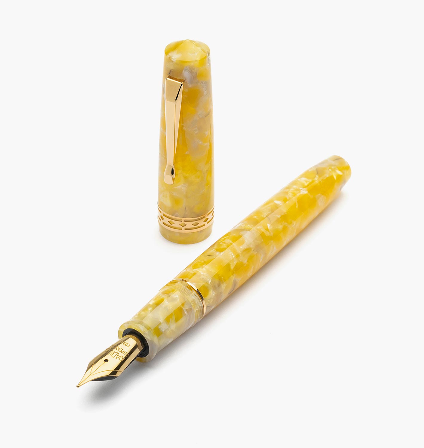 Radius Settimo Sole gold fountain pen - Fontoplumo