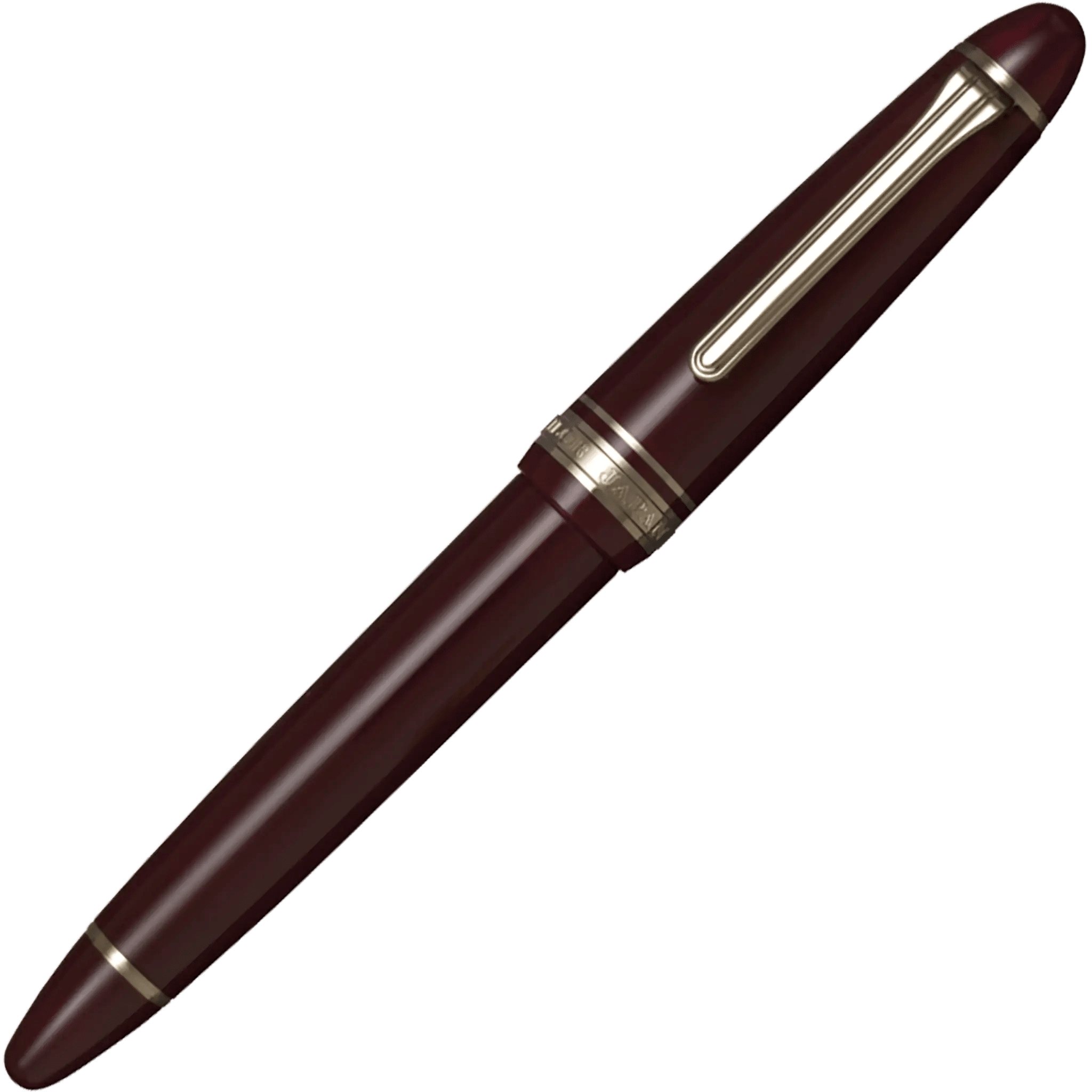 Sailor 1911 Casual L Basis muted red gold trim fountain pen - Fontoplumo