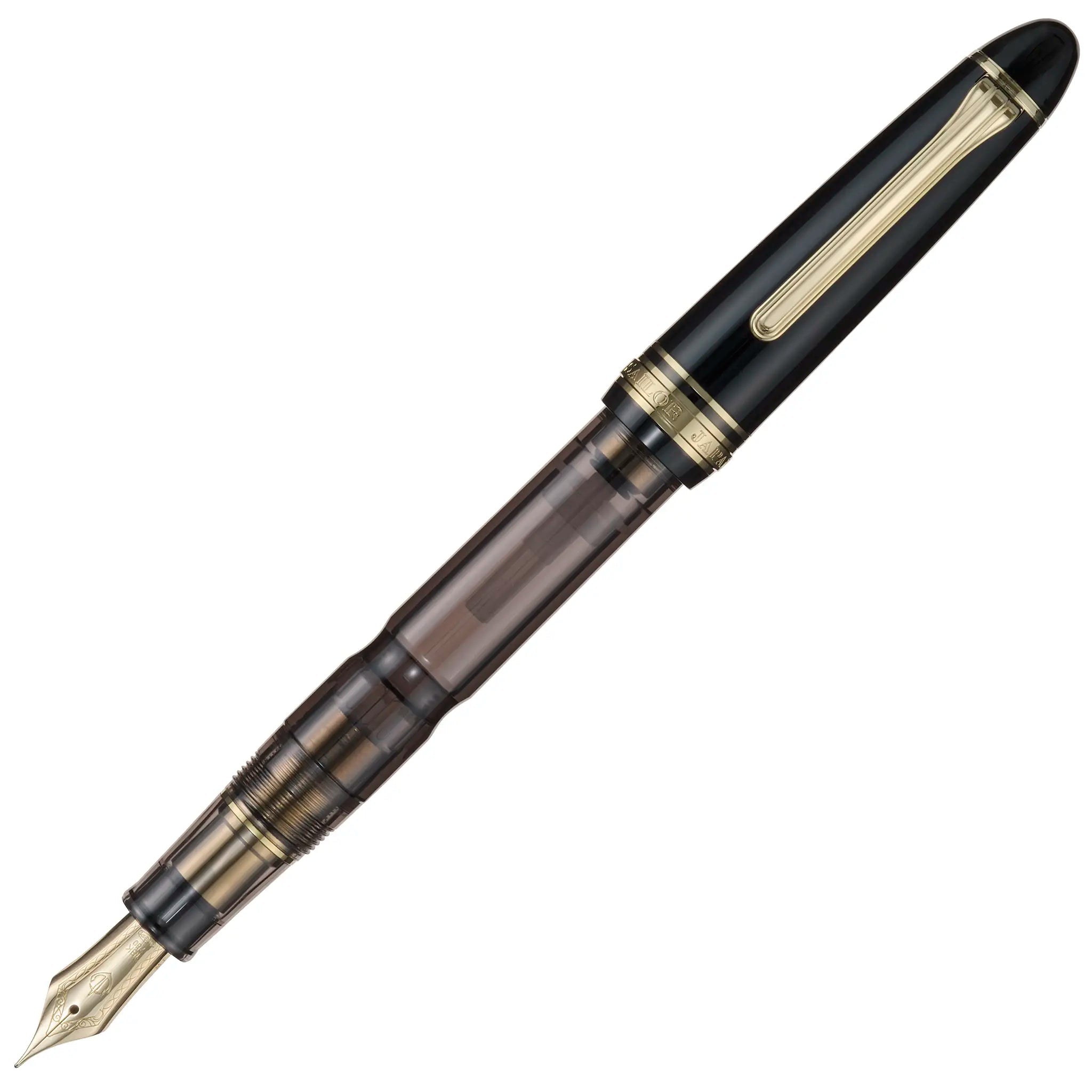 Sailor 1911 Realo gold trim fountain pen - Fontoplumo