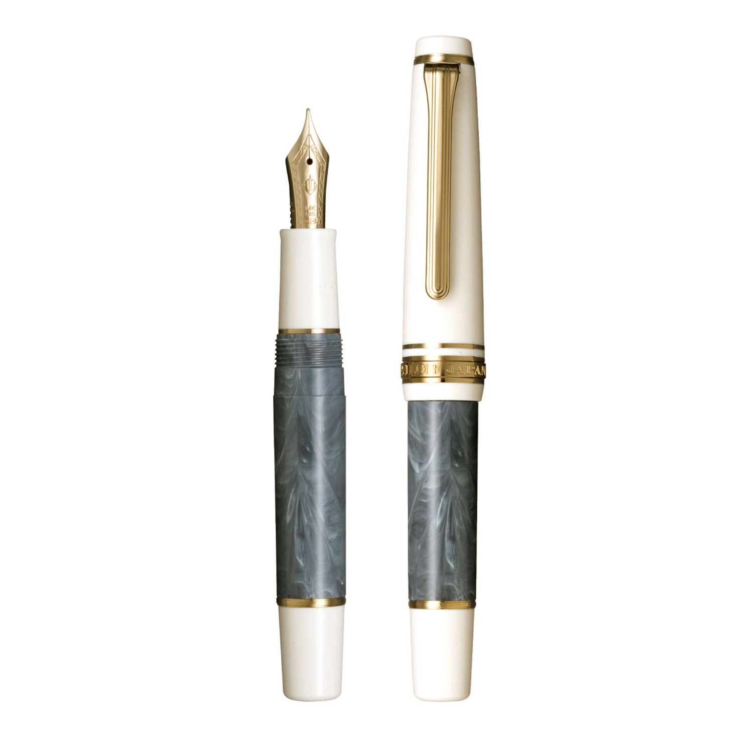Sailor Pro Gear Slim Mini Rencontre Gris Fer fountain pen - Fontoplumo