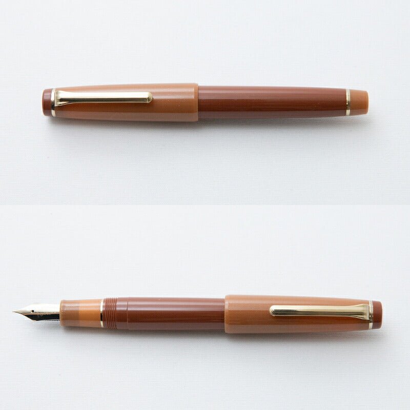Sailor x Nagasawa Pro Gear Milk Chocolate fountain pen - Fontoplumo