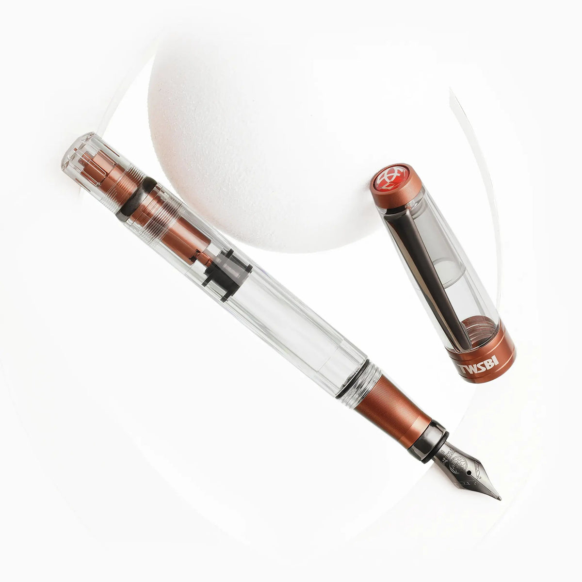 TWSBI Diamond 580 AL R Affogato with Onyx fountain pen - Fontoplumo