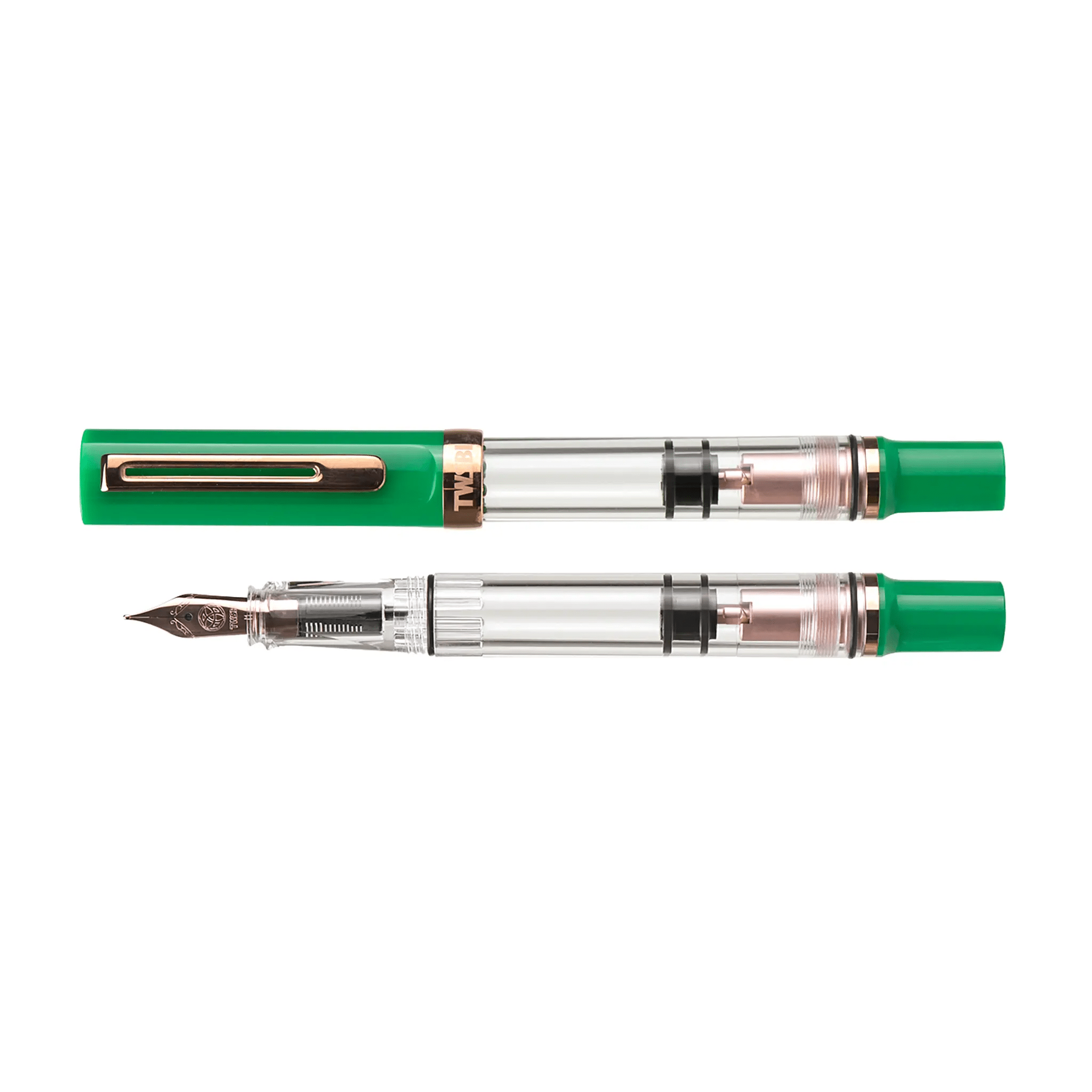 TWSBI Eco T Royal jade fountain pen gift set - Fontoplumo