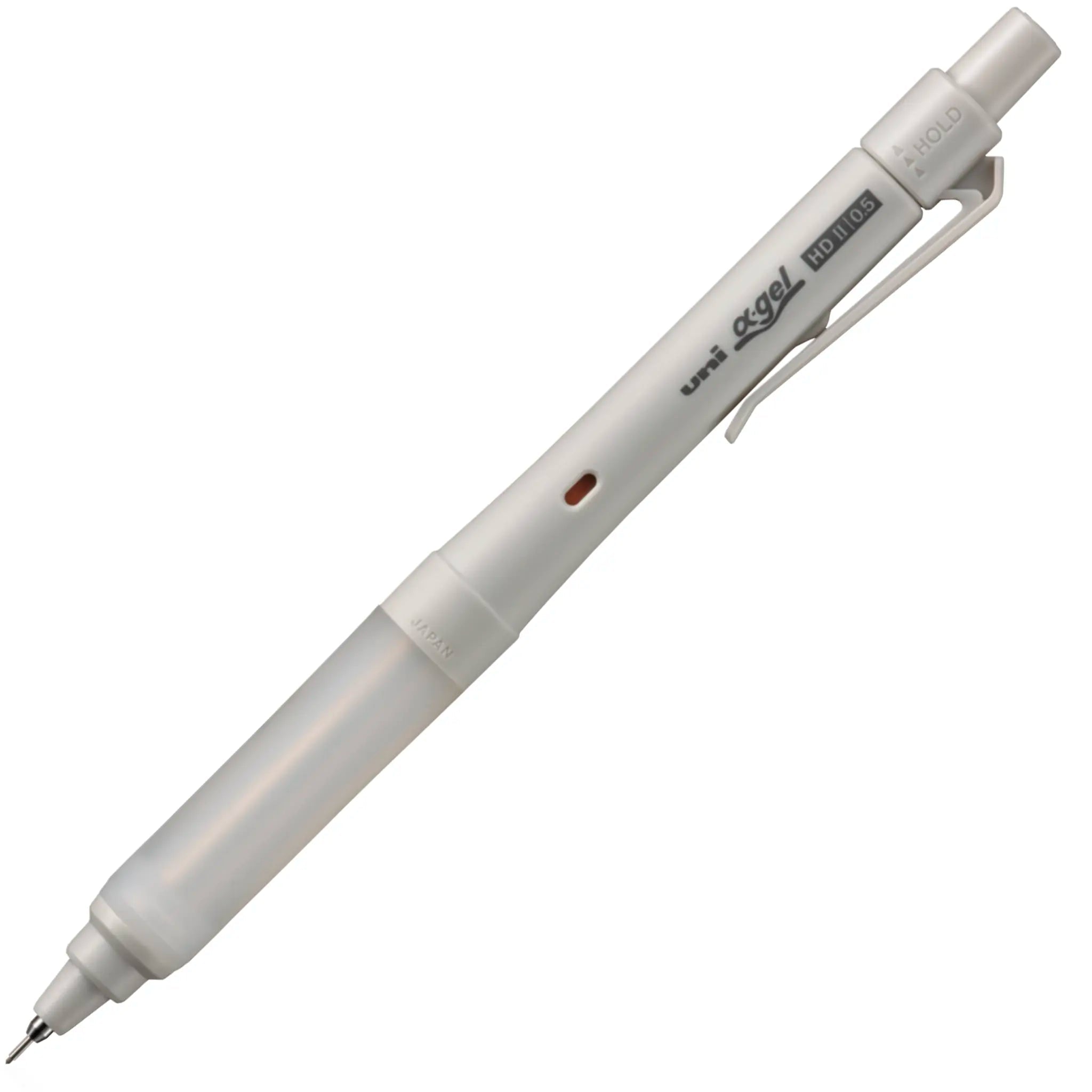 Uni Alpha gel switch 0.5mm grey mechanical pencil - Fontoplumo
