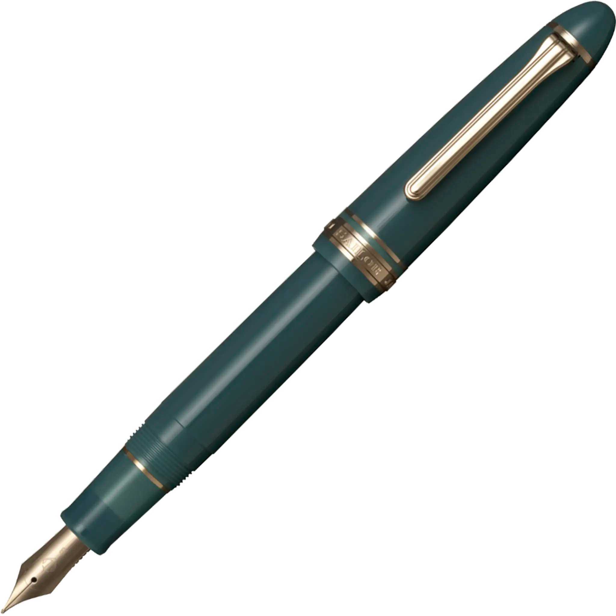 Sailor 1911 Casual L Basis muted green met gouden trim vulpen