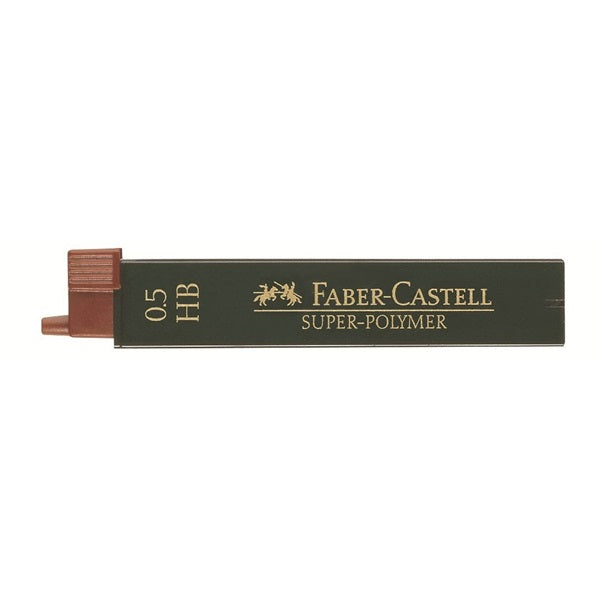 Faber Castell Graphite leads 0,5mm, 12 pieces