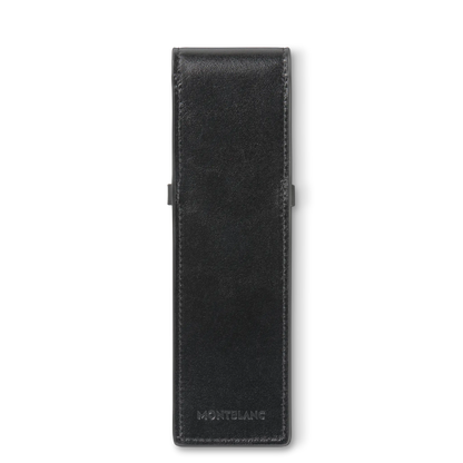 Montblanc Meisterstück pen pouch 2 pens black leather