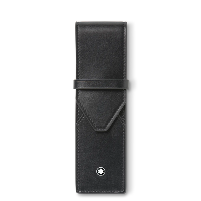 Montblanc Meisterstück pen pouch 2 pens black leather