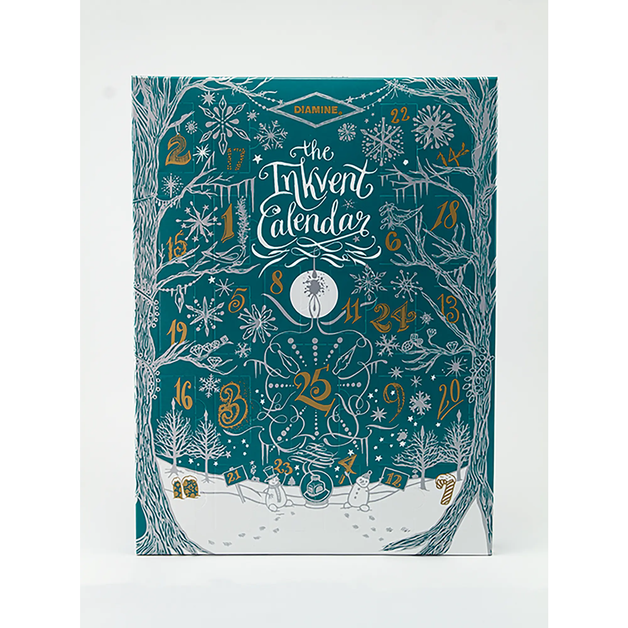 Diamine Inkvent calendar 2025 Teal Edition