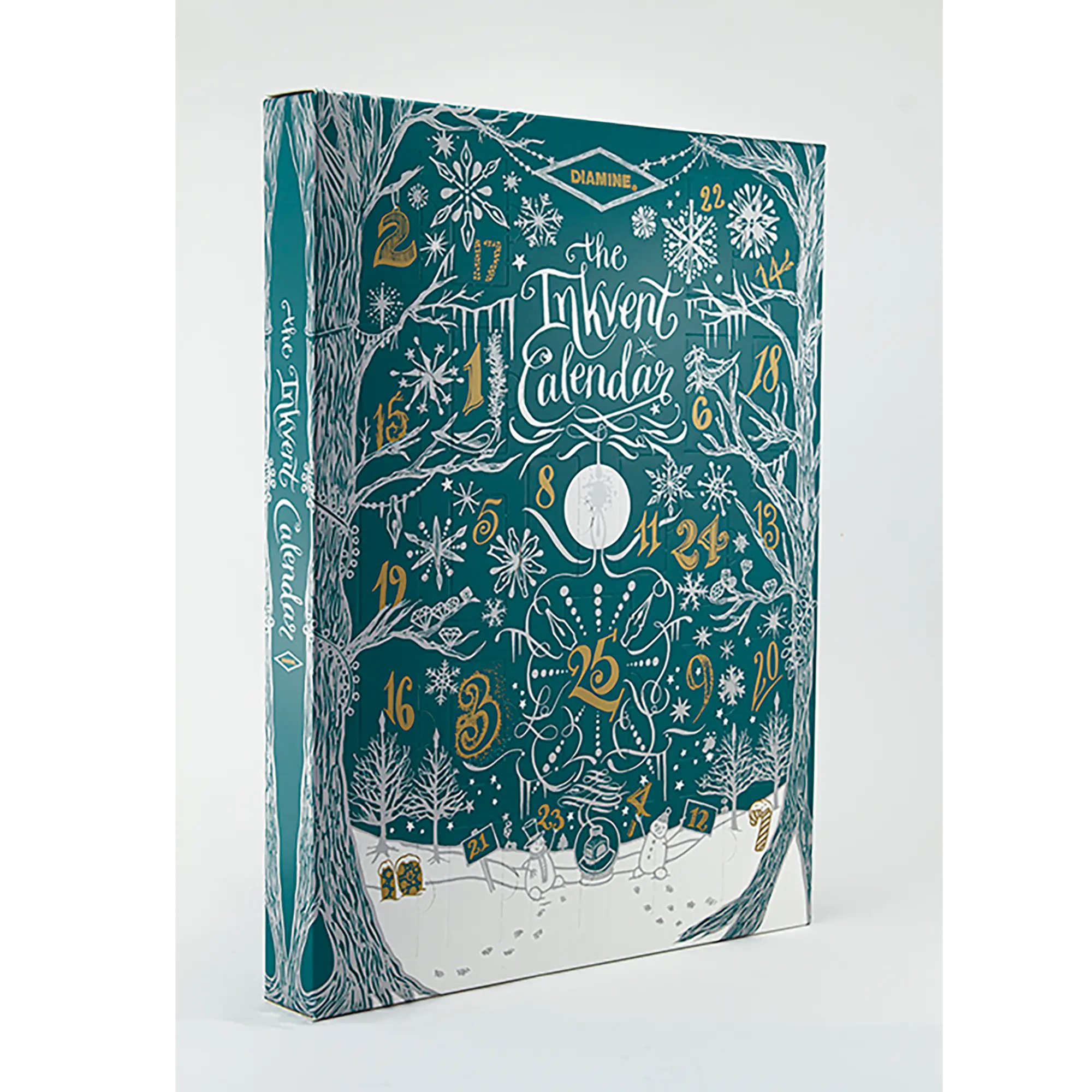Diamine Inkvent calendar 2025 Teal Edition