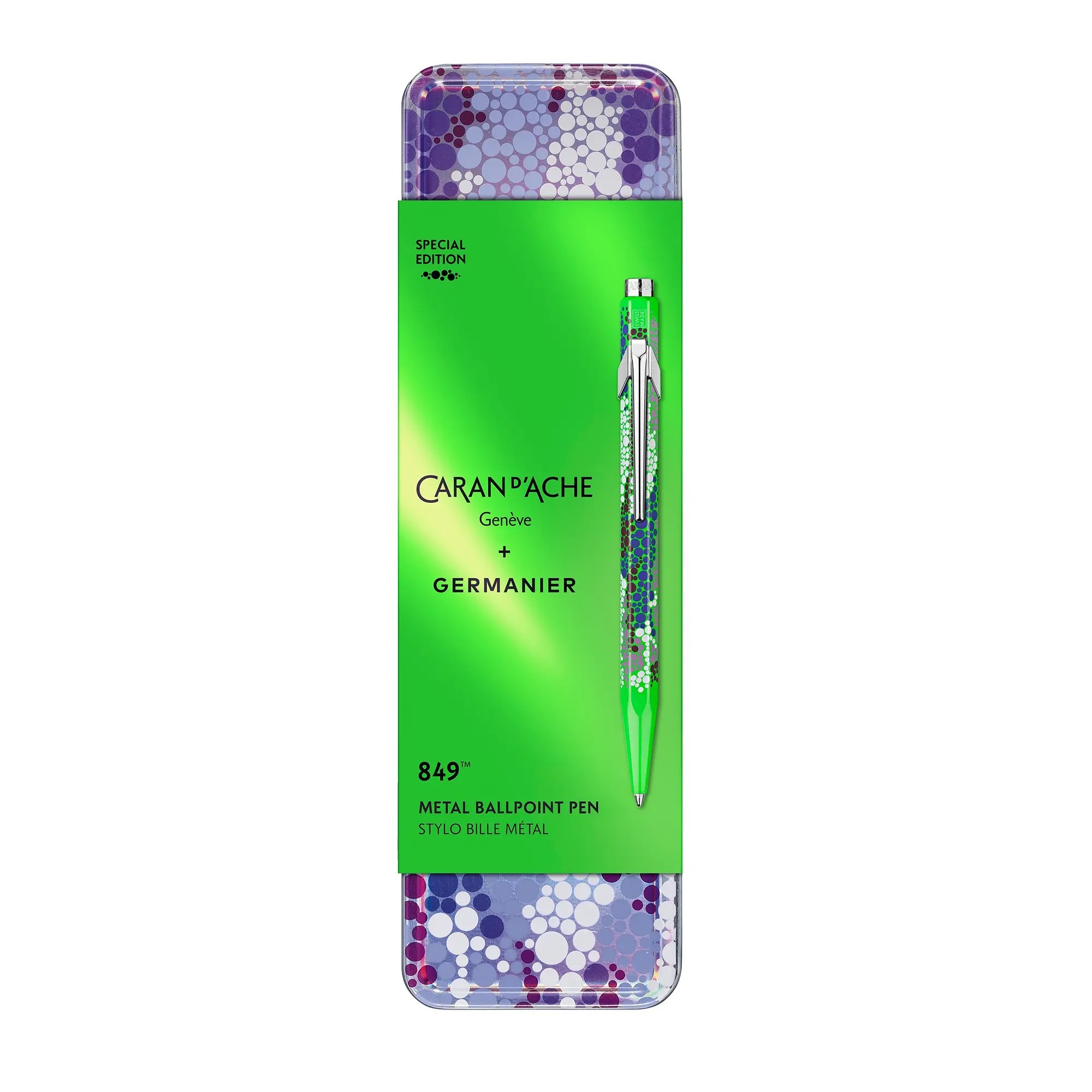 Caran d'Ache 849 Germanier green ballpoint pen special edition