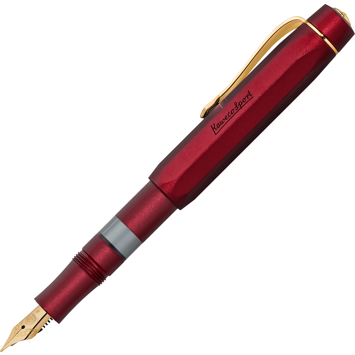 Kaweco Piston Sport AL bordeaux