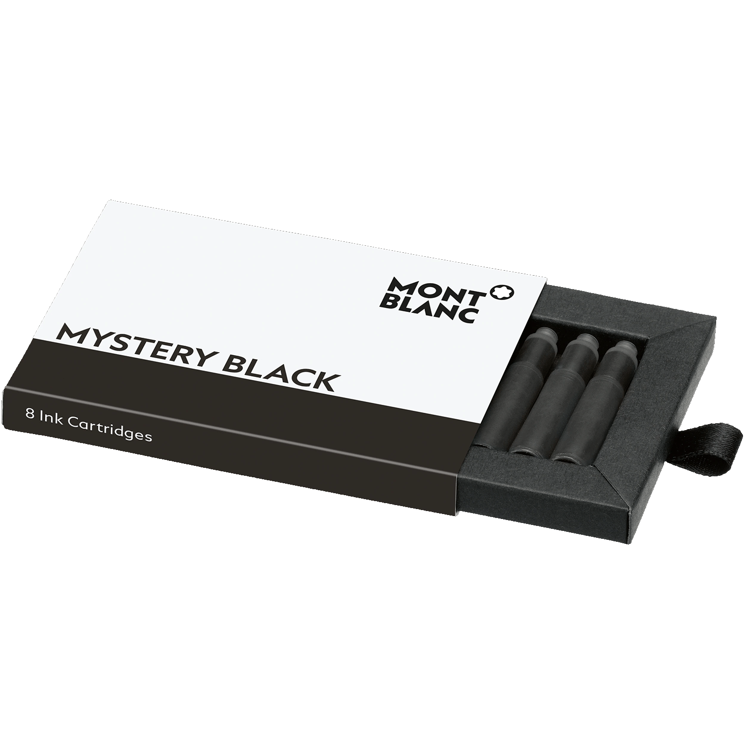 Montblanc ink cartridges Mystery Black 8 pieces per pack