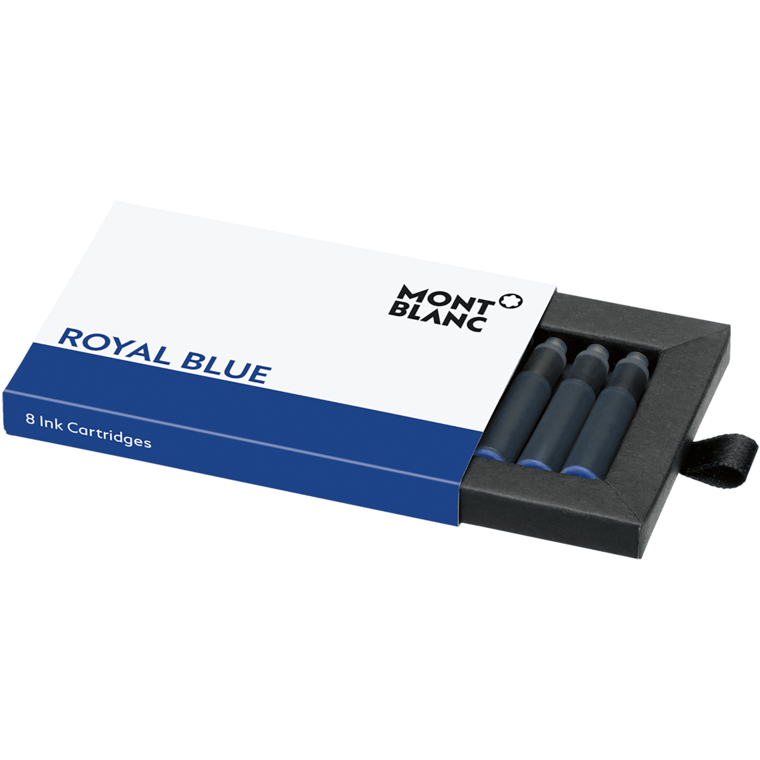 Montblanc ink cartridges Royal Blue 8 pieces per pack