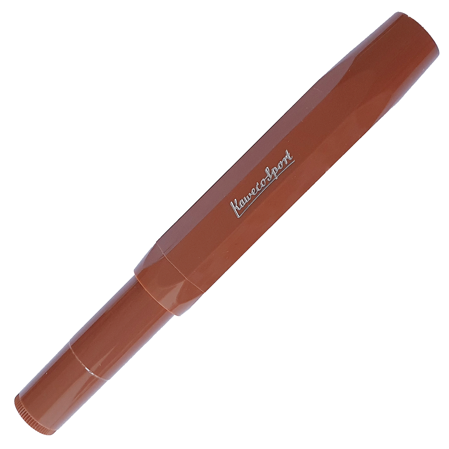 Kaweco Sport Chocolate Silver vulpen - Fontoplumo Exclusief