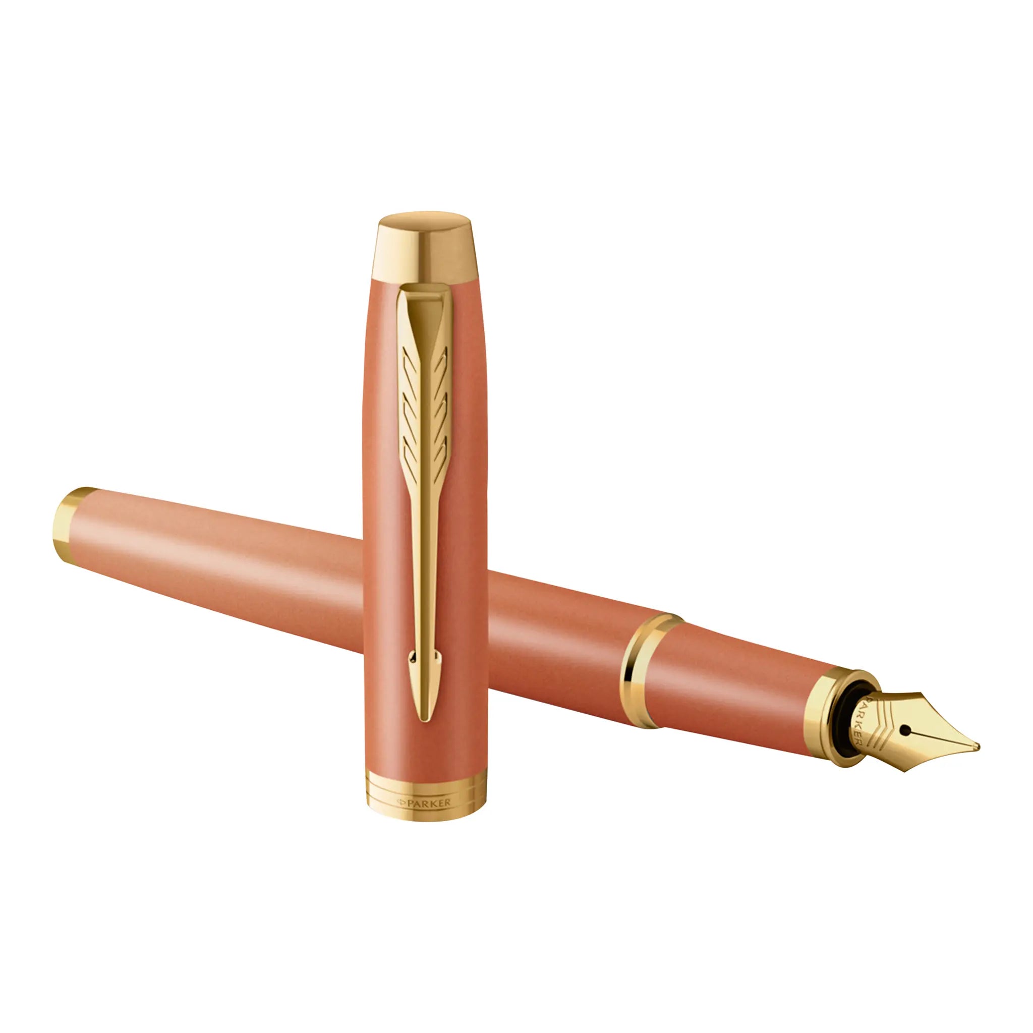 Parker IM Rituals orange and gold fountain pen