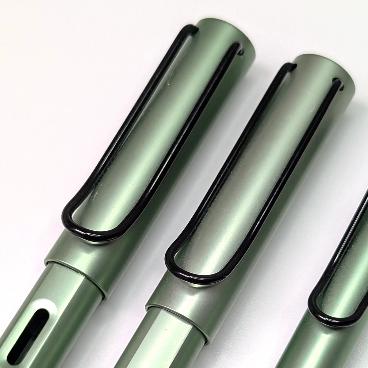 Lamy AL-star silvergreen FP, RB, BP