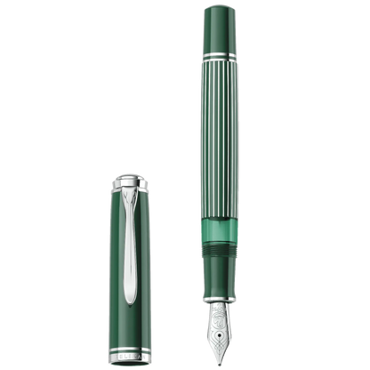 Pelikan M815 Metal Striped Green