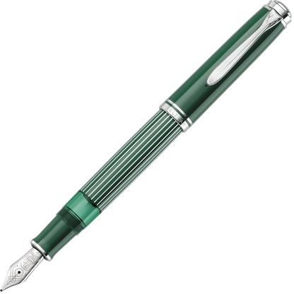 Pelikan M815 Metal Striped Green