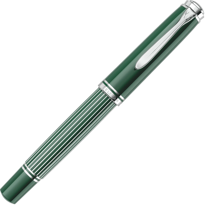 Pelikan M815 Metal Striped Green