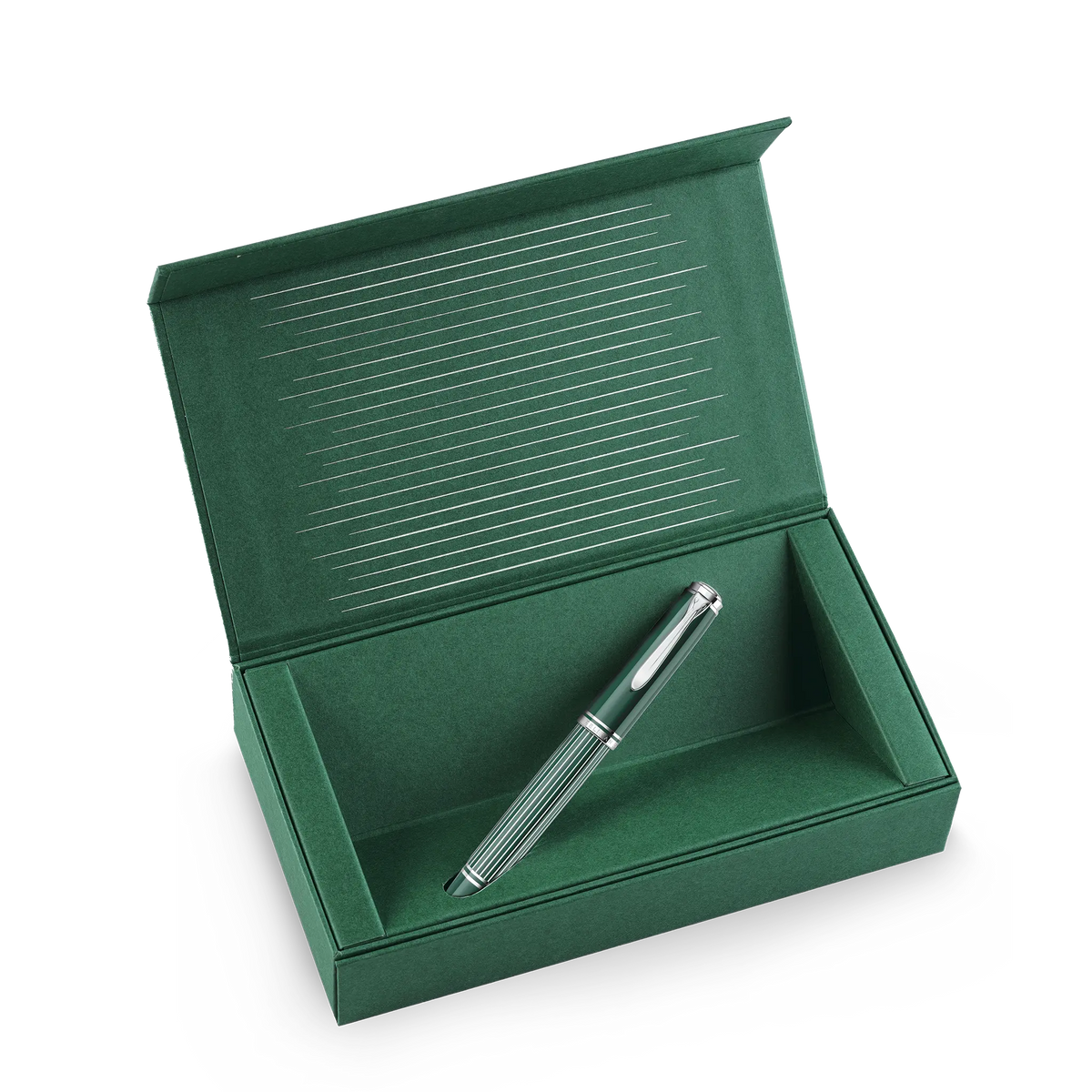 Pelikan M815 Metal Striped Green