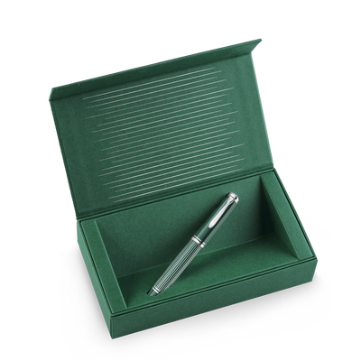 Pelikan M815 Metal Striped Green