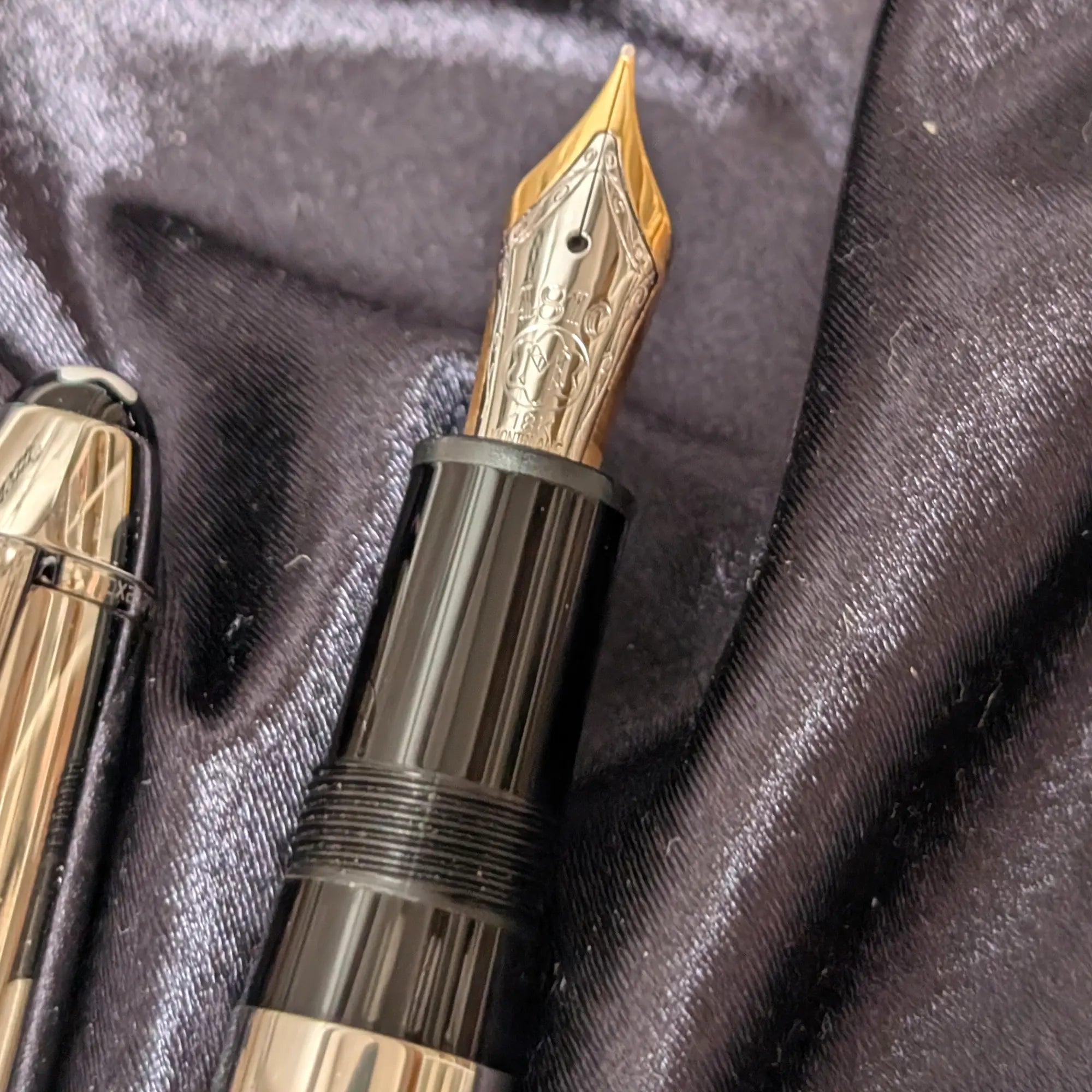 Montblanc Meisterstück Solitaire LeGrand 146 stainless steel fountain pen