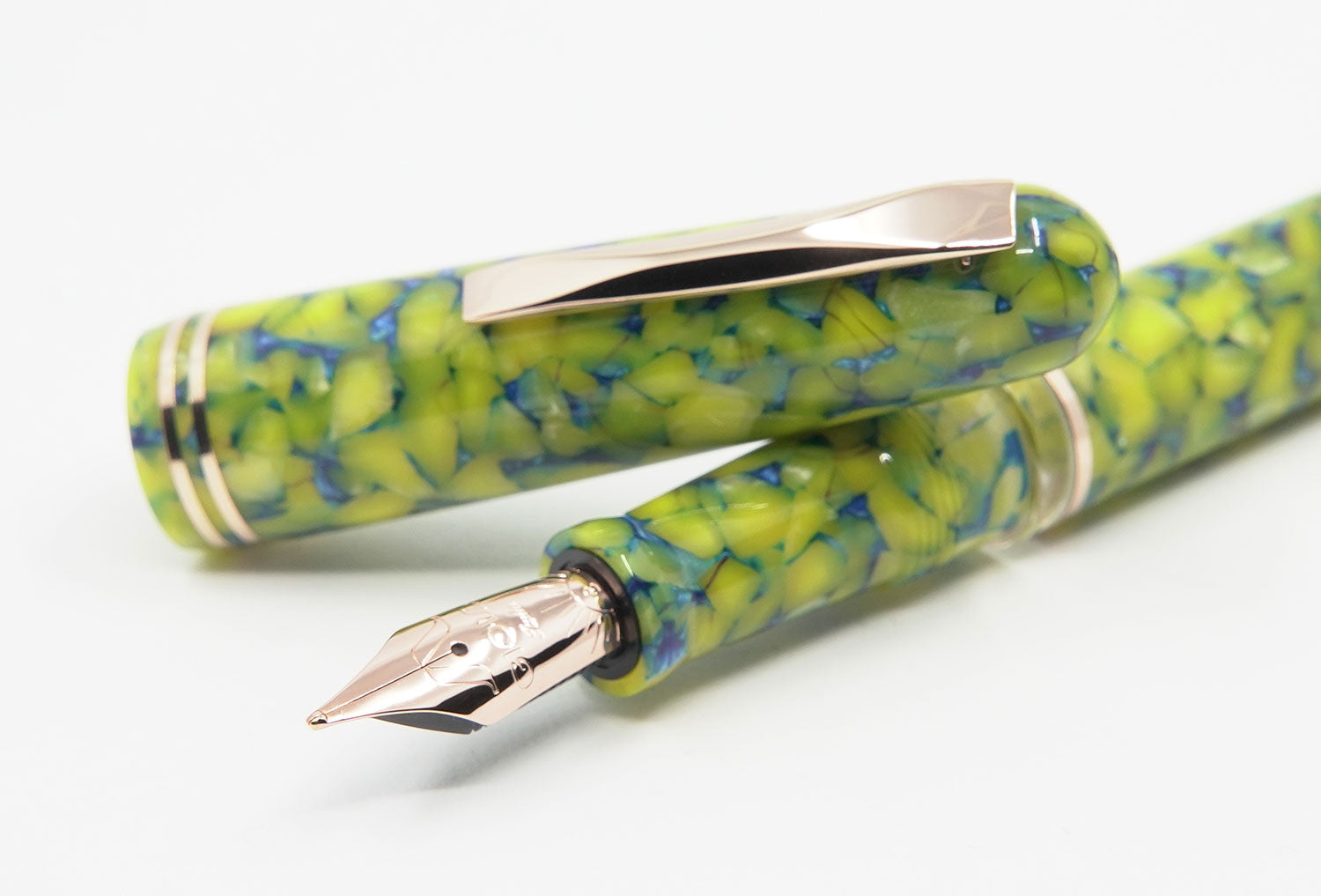 Gioia Métis Colibri rose gold fountain pen
