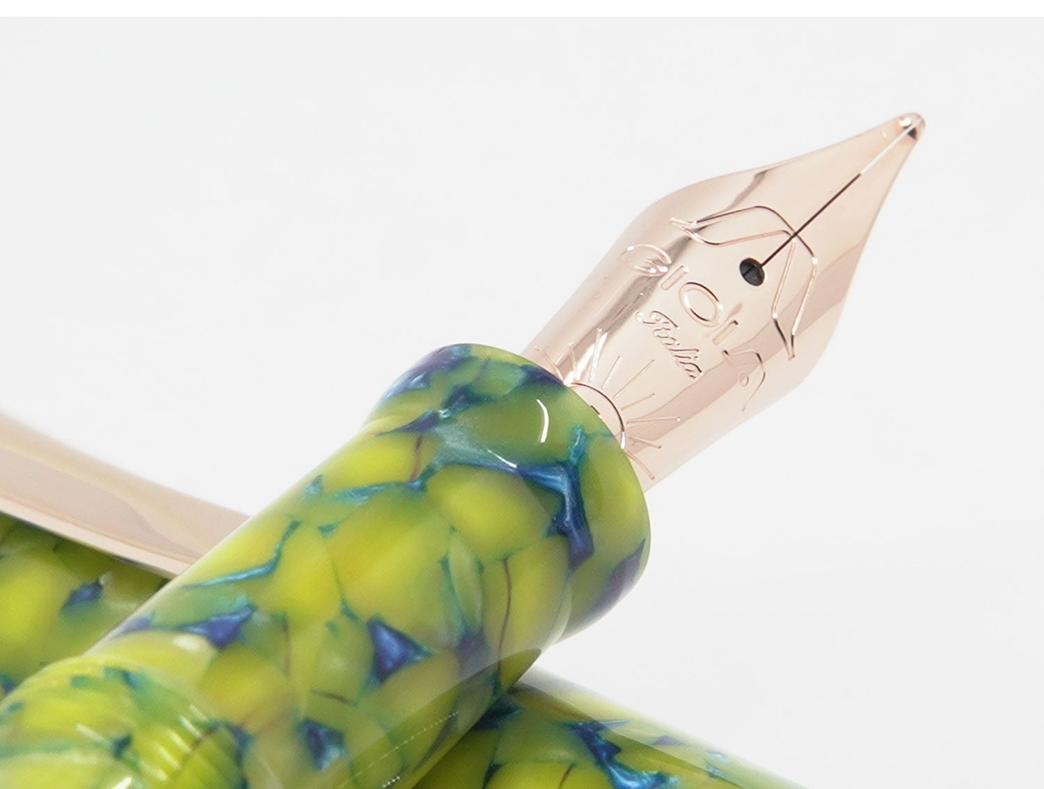 Gioia Métis Colibri rose gold fountain pen