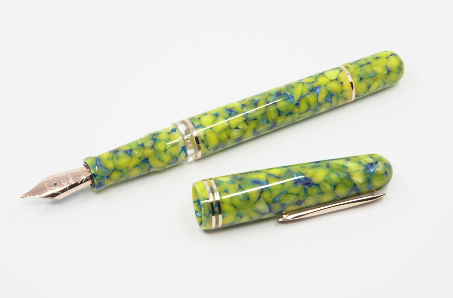 Gioia Métis Colibri rose gold fountain pen