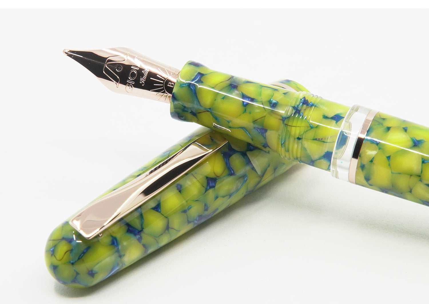 Gioia Métis Colibri rose gold fountain pen