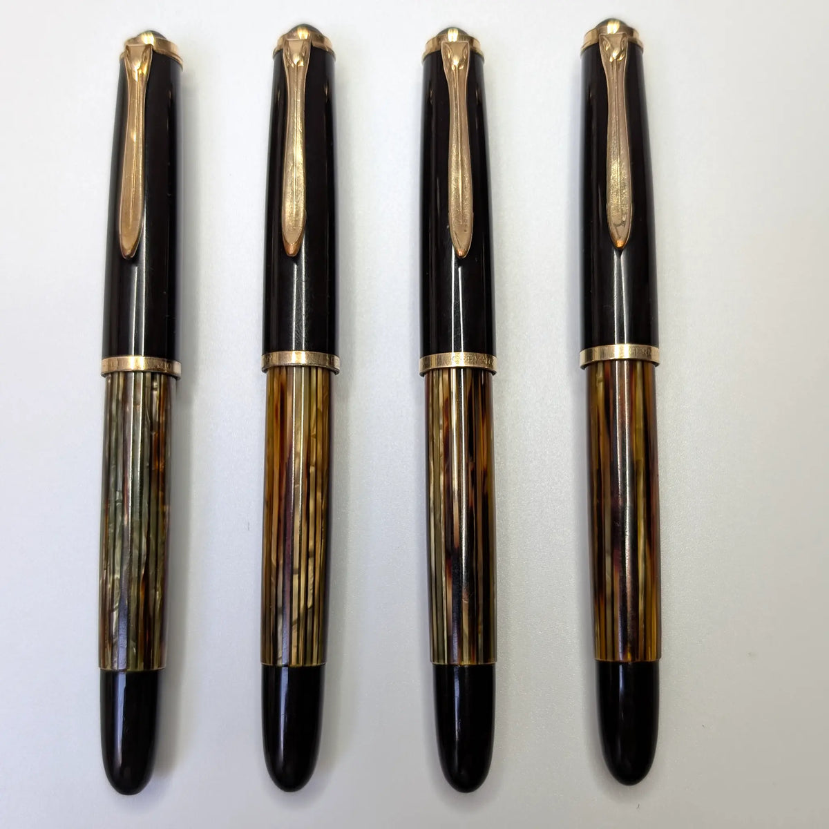 Pelikan 400NN tortoise brown fountain pens - PL