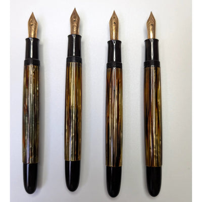 Pelikan 400NN tortoise brown fountain pens - PL