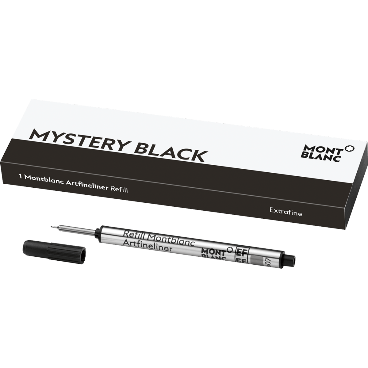 Montblanc Fineliner vulling Artfineliner EF Mystery Black 1 stuks