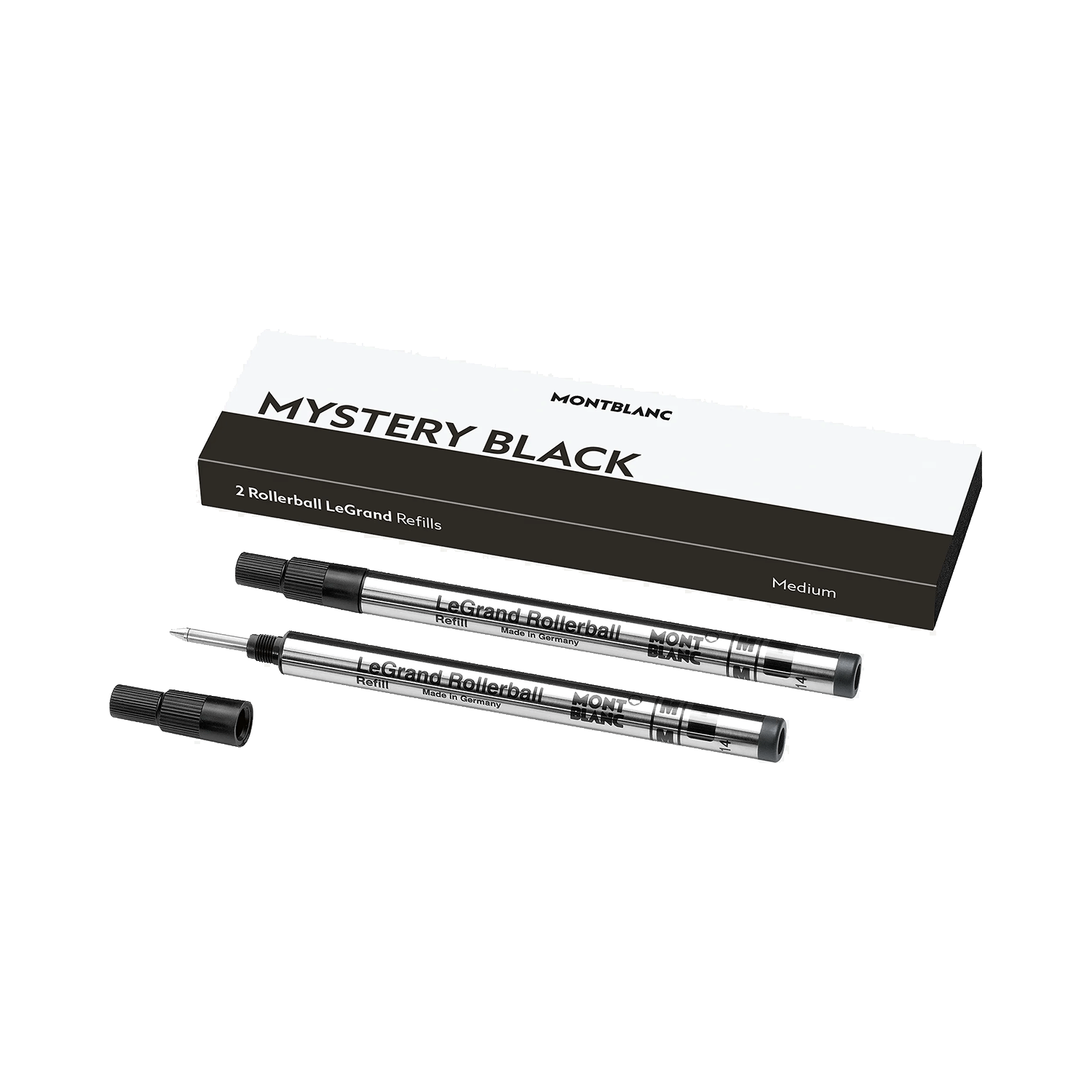 Montblanc Rollerball LeGrand Refill Mystery Black 2 pieces